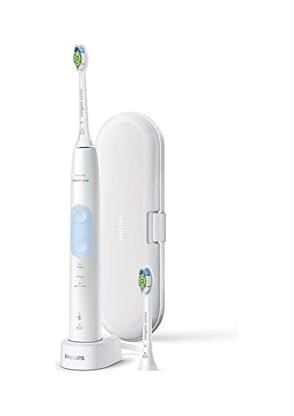 Philips Sonicare Protective Clean 5100 Sonic Şarjlı Diş Fırçası, 7 Kat Daha Fazla Plak Temizliği, 3 Temizlik Modu, Basınç Sensörü, 14 Gün Şarj Ömrü, Seyahat Kabı, 1 Eksta Yedek Başlık, HX6859/29