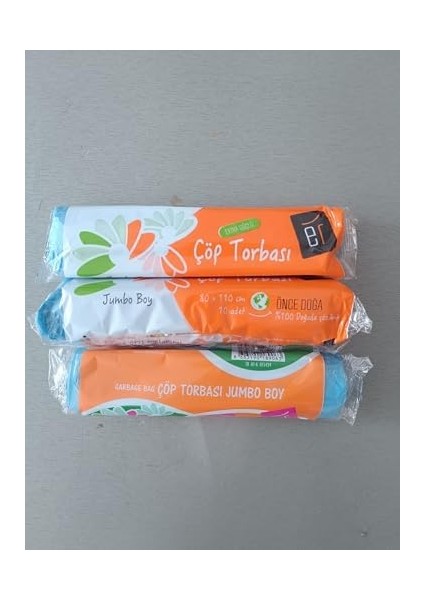 Apex Endüstriyel Çöp Poşeti Jumbo Boy J-250 80 * 110 (3 Paket 10 Adetli Toplam 30 Adet) (Farklı Renklerde Olabilir.) fiyatları
