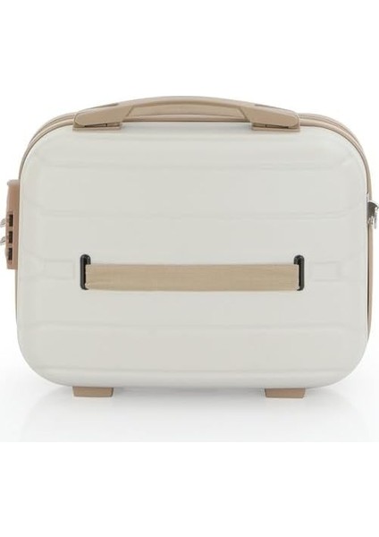 Mçs Abs Makyaj Çantası V366-M Kemik/şampanya