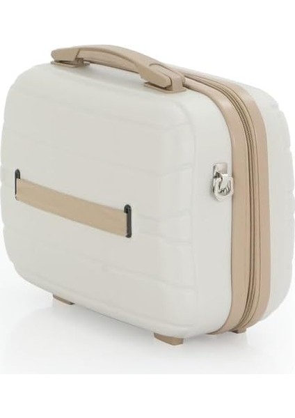 Mçs Abs Makyaj Çantası V366-M Kemik/şampanya modelleri