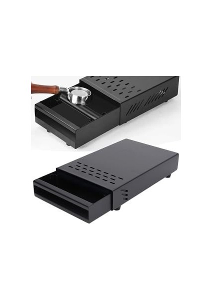 Metal Kahve Posa Çekmecesi Box Kahve Atık Kabı,yer Tasarrufu Sağlayan, Çekmece.