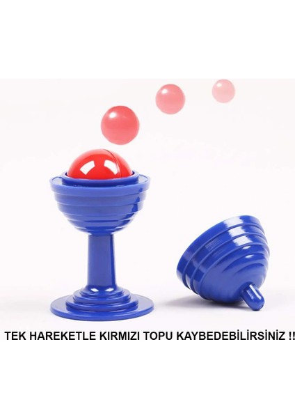 sihirli mavi renk kupa oyunu top kaybeden kupa (5047)