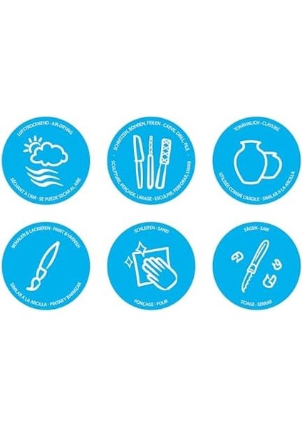 Air Basic Modelleme Kili - 500GR. - Terrakott modelleri