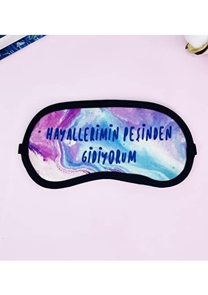 Giftmoda Hayallerimin Peşinden Git Tasarımlı Uyku Bandı modelleri