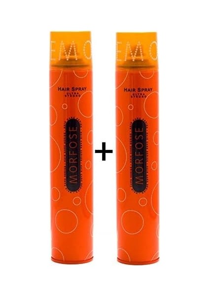 Morfose K- Ultra Strong Saç Spreyi 400 ml 2 Adet