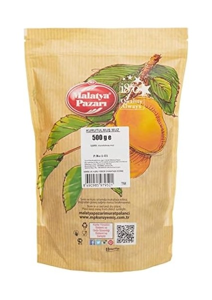 Malatya Pazarı Muz Ithal 500 gr