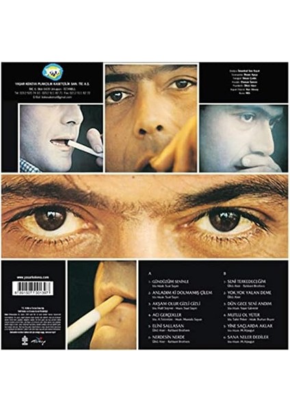 Yaşar Kekeva Plakçılık Özbeğen - Bir Sır Gibi Lp Plak modelleri