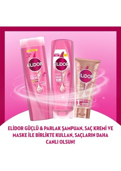 Elidor Superblend Sıvı Saç Bakım Kremi Güçlü ve Parlak Pürüzsüzleştirici ve Canlandırıcı Bakım (200 Ml)