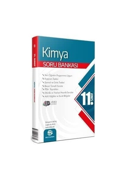 Bilgi Sarmal Yayınları Bilgi Sarmal 11. Sınıf Kimya Soru Bankası -