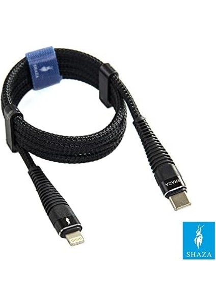 Lightning To Type-C Pd 5A 100W Örgülü Hızlı Şarj ve Data Kablosu 1 Metre fiyatları