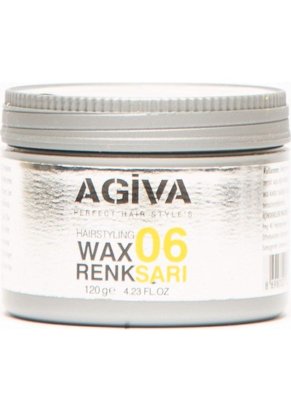 Bizzico Agıva Renkli Color Wax 120 gr 06 Sarı