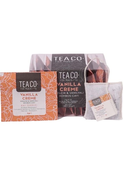 Tea Co. Vanilla Creme 12 Adet Adet Şase fiyatları