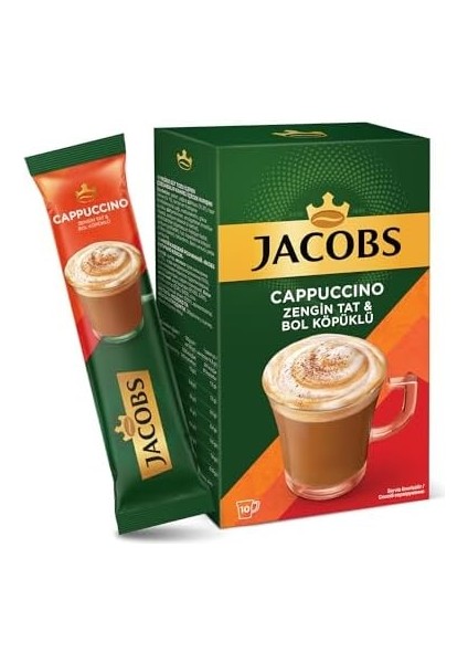 Jacobs Cappuccino 14.8 Gram x 10, Kahve fiyatları