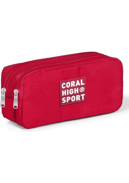 Sport Kırmızı Çantası - Iki Gözlü