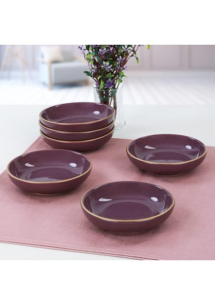 Mor Halka Çerezlik/sosluk 13 cm 6 Adet