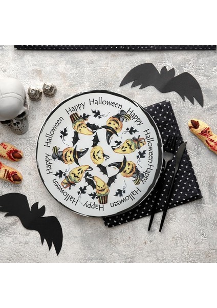 Halloween Happy 2 Servis Tabağı 26 cm 19946