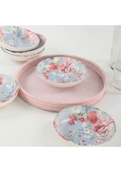 Rose Halka Çerezlik/sosluk 13 cm 6 Adet - 18715