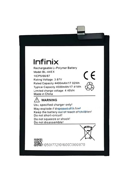 ZERO X PRO Batarya Pil Sıfır Orijinal fiyatları