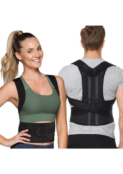 Sogex Dik Duruş Korsesi, Dik Duruş Desteği, Kamburluk Önleyici Balenli Destekleyici Korse Unisex Korse, Dik Durmayı Sağlayan Sırt Korsesi modelleri