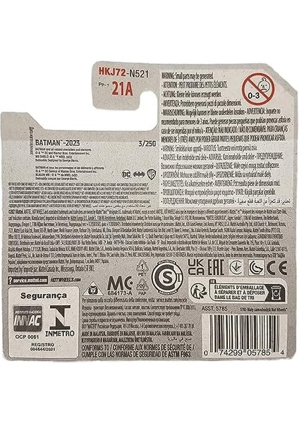 - Tv Serisi Batmobile - 1/5 - HKJ72 - Short Card - Dc - 2023 fiyatları