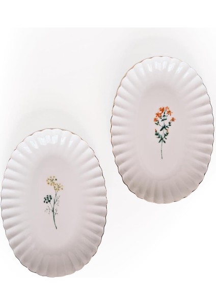 Tiny 2 Parça 24 cm Kayık Tabak