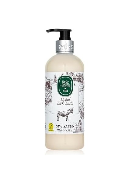 Eyüp Sabri Tuncer Doğal Eşek Sütlü Sıvı Sabun (500 Ml)