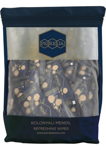 Pereja Kolonyalı Mendil 7X12 Doypack Pudra x 150