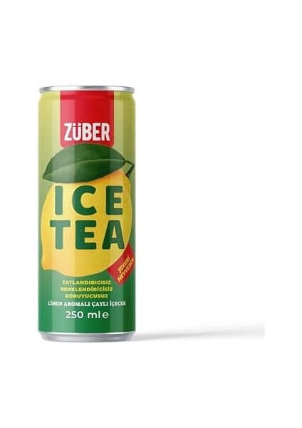 Züber Ice Tea Limon 250ML x 24 Adet
