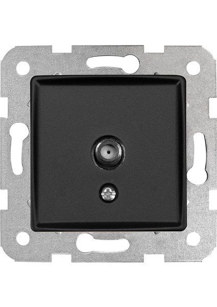 Linnera Life Gece Siyahı Uydu Sat Sonlu Mekanizma ve Kapak