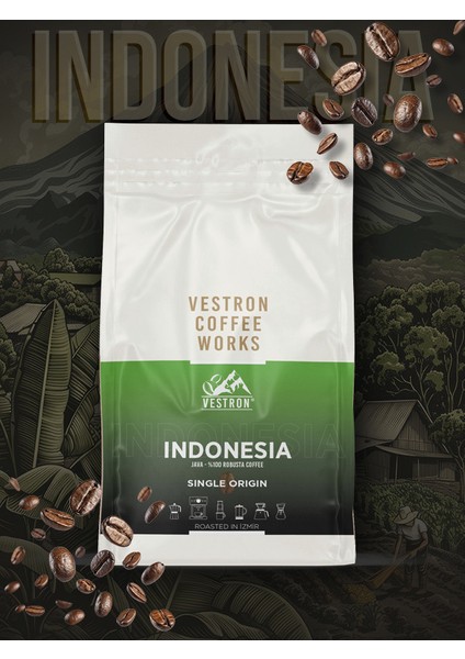 Süper 2'li Set Endonezya Java ve India Cherry Yöresel Filtre Kahve 2X500GR modelleri