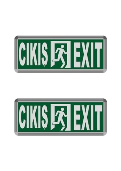 Opto 3W Çıkış-Exit LED 2 Adet (Exit) Hs 4602 fiyatları