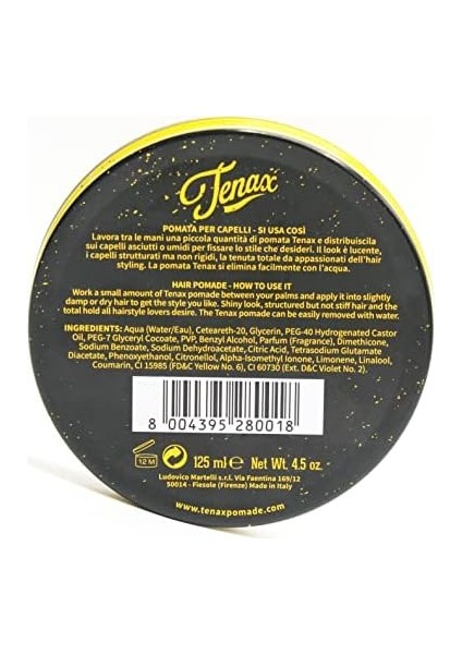 Tenax Saç Şekillendirici Pomade, Strong (125 Ml) fiyatları