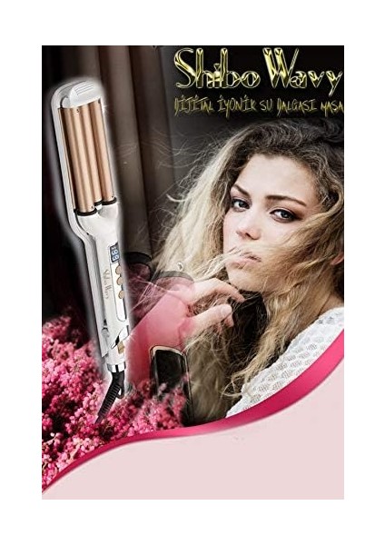 Shibowavy Jolvena Wag Tipi Su Dalgası Saç Maşası 16MM fiyatları