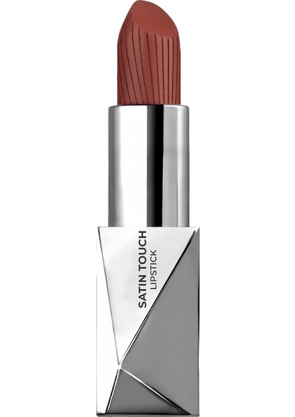 Alix Avien Uzun Süre Kalıcı Nemlendirici Pürüzsüz Etkili Yarı Mat Ruj Satin Touch Lipstick 828 Mahogany Brown