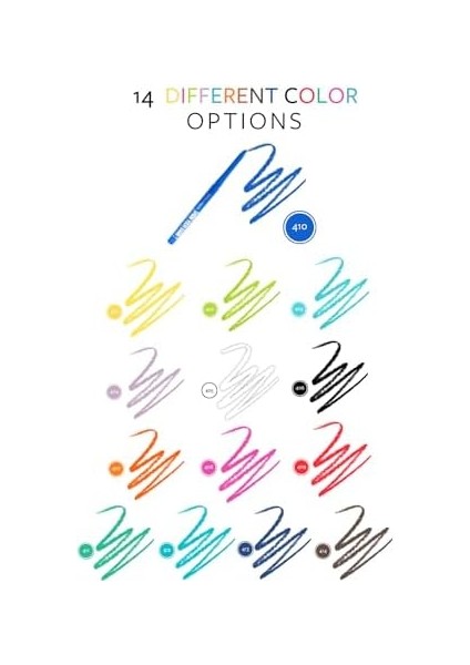 Show By Pastel Show Your Game Waterproof Gel Eye Pencil - Jel Göz Kalemi 410 modelleri