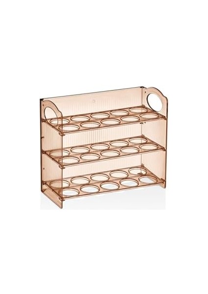 Ahmet Katlı Yumurtalık 3 Raflı Yumurta Organizeri Şefaf Bakır VP-081, fiyatları