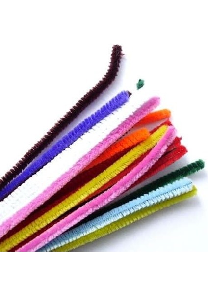 Benim Marifetlerim - Renkli Şönil 30 cm 20 Adet