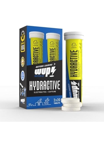 Wup Hydractive Elektrolit, Kafeinli Limonlu 2X20 Efervesan Tablet modelleri