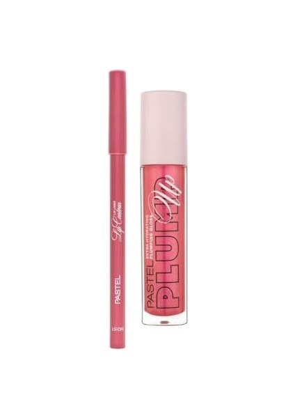 Pastel Profashion Plumping Gloss 206 + Pastel Lip Contour Liner Dudak Parlatıcı 51 fiyatları