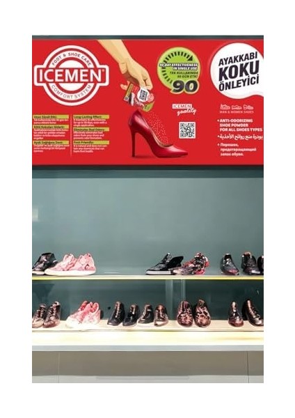 Icemen Koku Giderici,ayak Kokusu,ayak Sağlığı,ayak Bakım Ürünleri,kokuyu Önleyici Toz,ayakkabı Tazeleme,ayak Deodorantı, Spor Ayakkabı Kokusu Giderici fiyatları