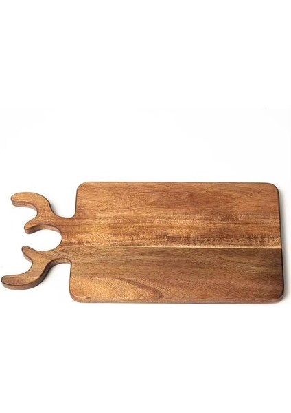 El Yapımı Akasya Ağacı Ahşap Kesme ve Doğrama Tahtası – Şık Tasarımlı, Dayanıklı, Et, Peynir, Ekmek, Sebze ve Meyve Kesim, Mutfak Için Ahşap Kesim Panosu (Dikdörtgen Geyik, 30X20 Cm) fiyatları