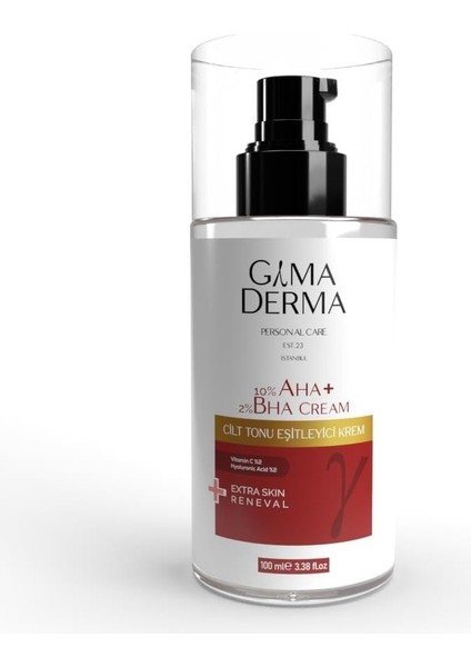Gama Derma Cilt Tonu Eşitleyici Aha Bha Krem 100 ml modelleri