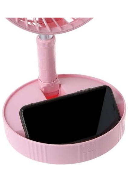 4 Modlu Şarjlı Katlanabilir Yükseltilebilir Taşınabilir Teleskopik Fan Ön Kapak Çıkabilir Pervane Yıkanabilir Minimal Ses Seviyesi Serinletici Portatif Masa (Pembe) modelleri