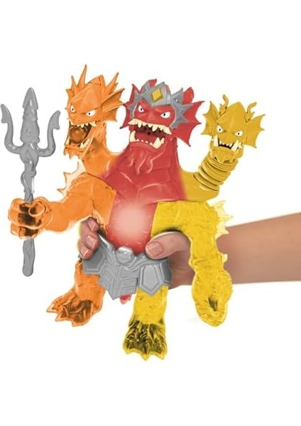 Of Goo Jit Zu Stretch Strikers Hydra Figürü Üçlü Saldırı 3'ü 1 Arada Goo Gücü, Artı Işık ve Ses Savaşı Eylemi fiyatları