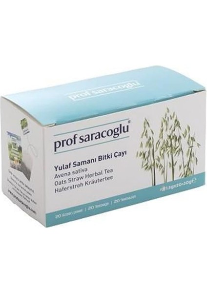 Prof Saracoglu Yulaf Samanı 20'li Bitki Çayı