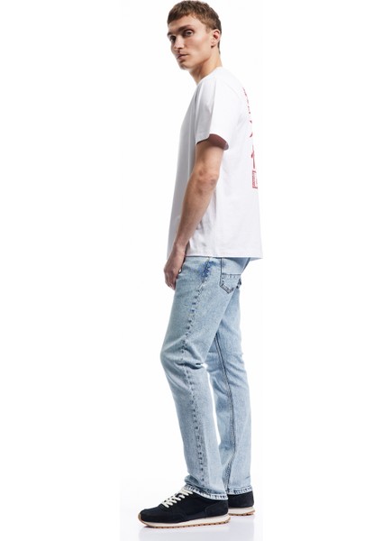 Normal Bel Pamuklu Düğmeli Straight Fit Jean Pantolon - Mark Jean fiyatları