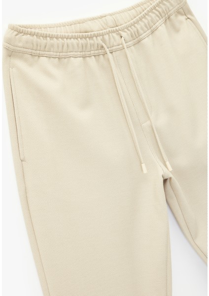 Viskon Karışımlı Duble Paça Cepli Beli Bağcıklı Pantolon modelleri