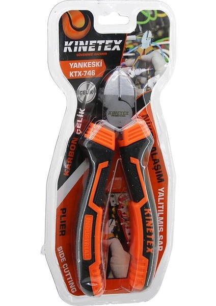 Vakumlu No-6 - 160MM Yen Keski Karbon Çelik - Yalıtılmış Sap KTX-3289 (5047)