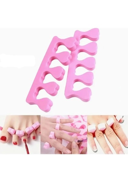 Parmak Ayırıcı Sünger Manikür Pedikür Aparatı 5 Adet (5047)