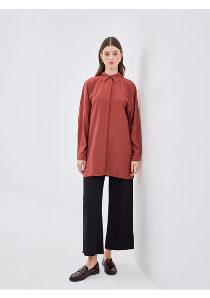 Yeni Sezon Kadın Beli Lastikli Düz Pantolon